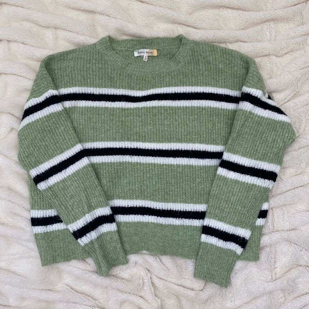 NWOT Hazel Moon striped sweater